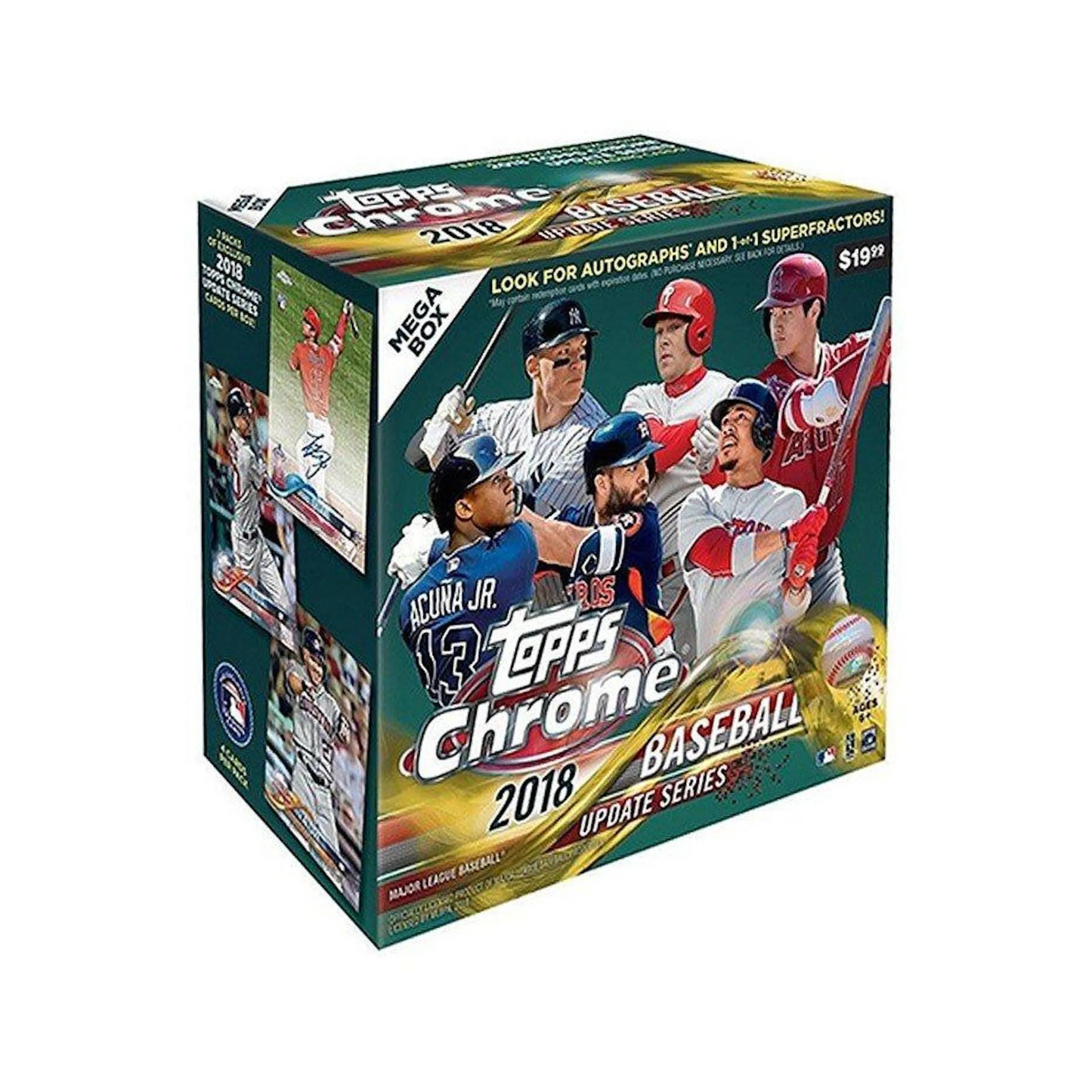 2018 Topps Chrome Update Baseball Mega Box